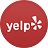 Yelp Logo red circle with white writing